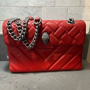 Kurt Geiger Red Leather Bag